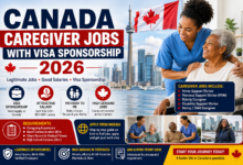 Canada caregiver jobs with visa sponsorship