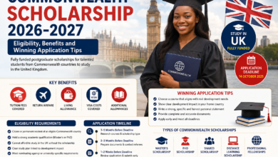 Commonwealth Scholarship 2026-2027 promotion