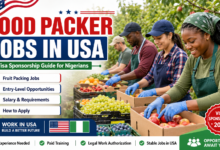food packer jobs in USA with visa sponsorship 2026