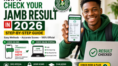 JAMB result check guide 2026