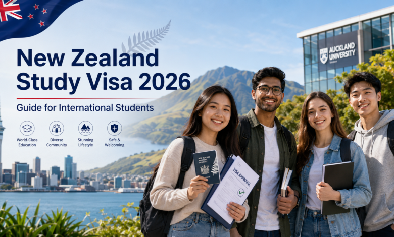 New Zealand study visa 2026 guide for international students