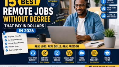 remote jobs without a degree