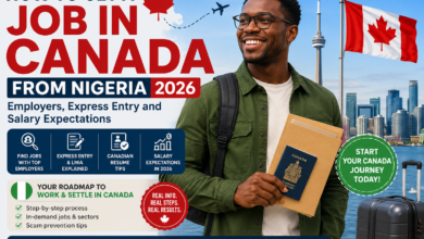 job in Canada from Nigeria 2026