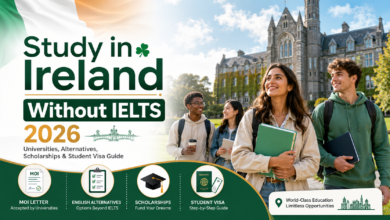 study in Ireland without IELTS 2026 guide for international students