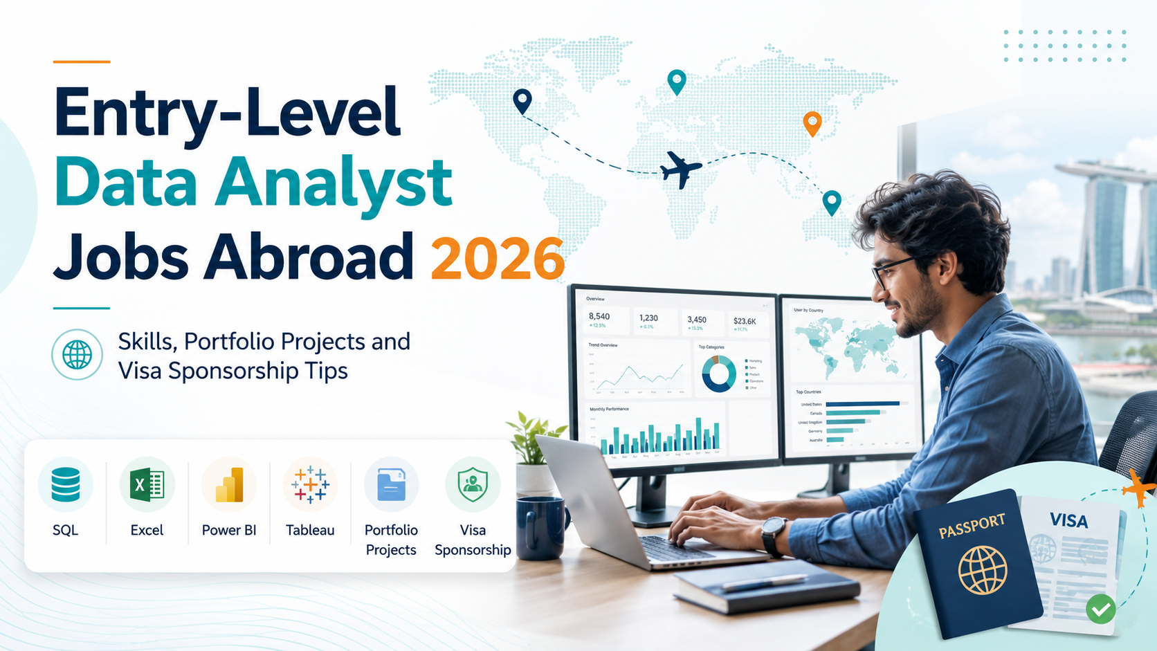 entry level data analyst jobs abroad 2026