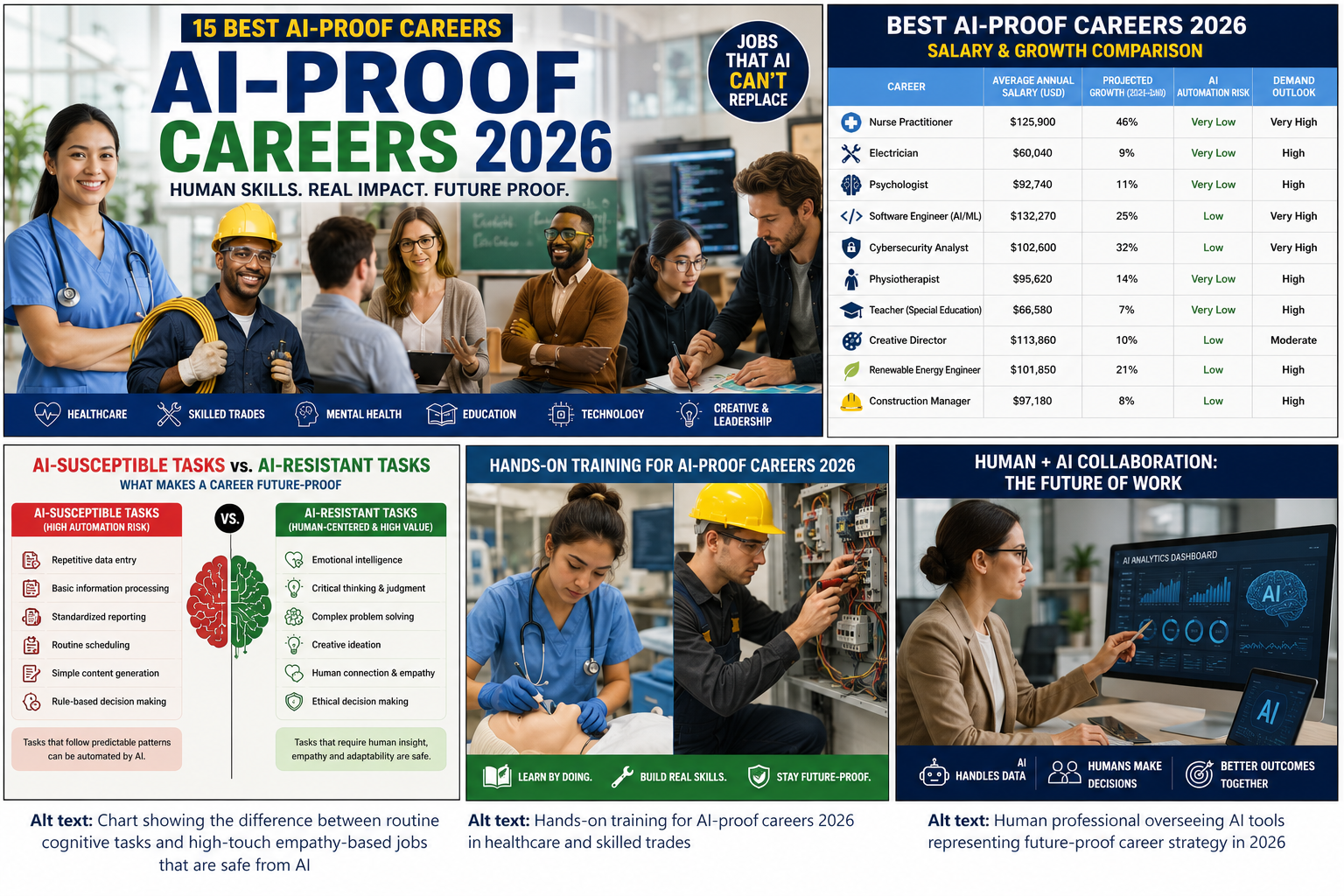AI-proof careers 2026