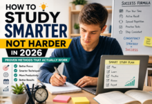 How to Study Smarter Not Harder in 2026