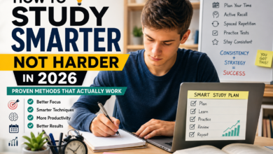 How to Study Smarter Not Harder in 2026
