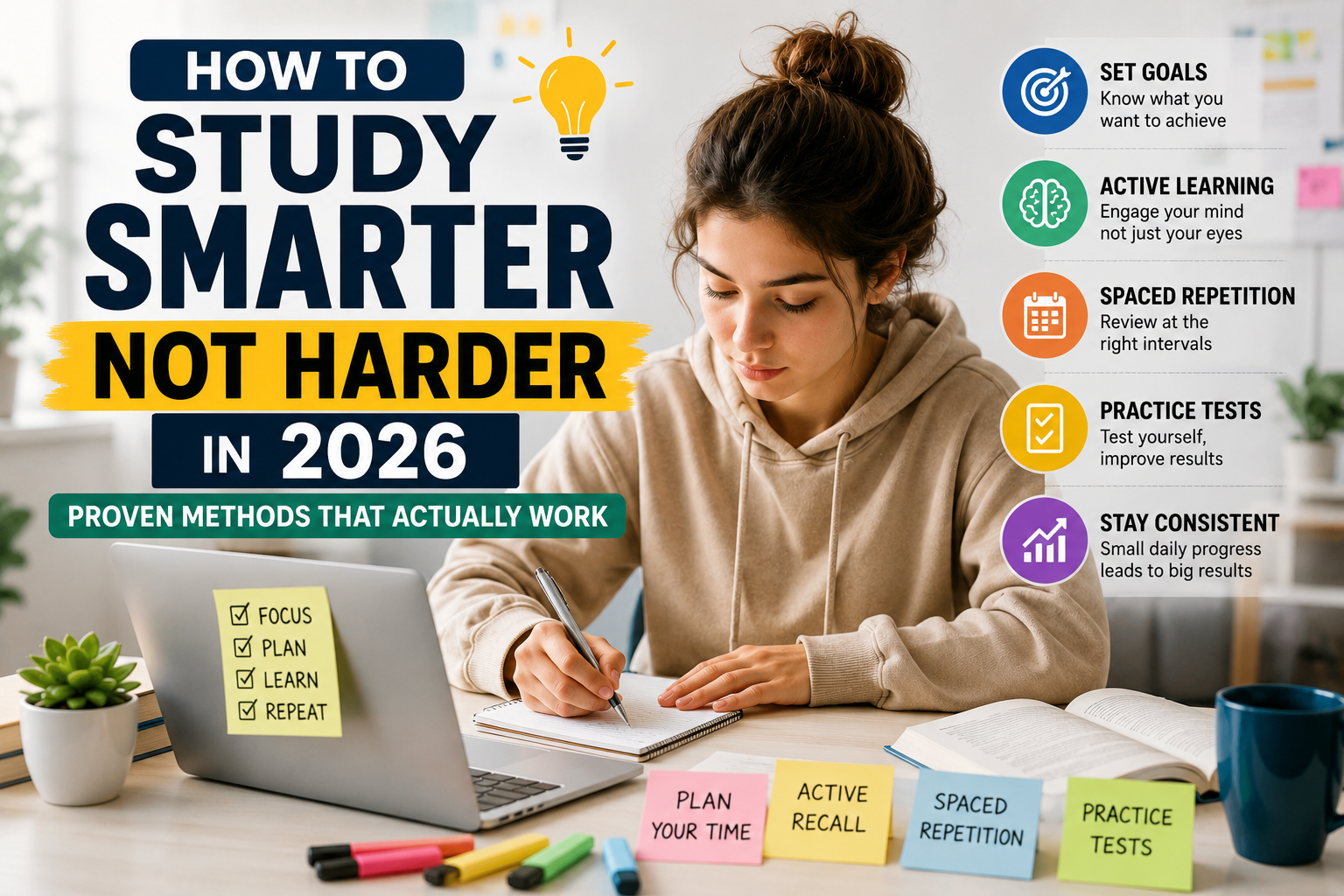 How to Study Smarter Not Harder in 2026