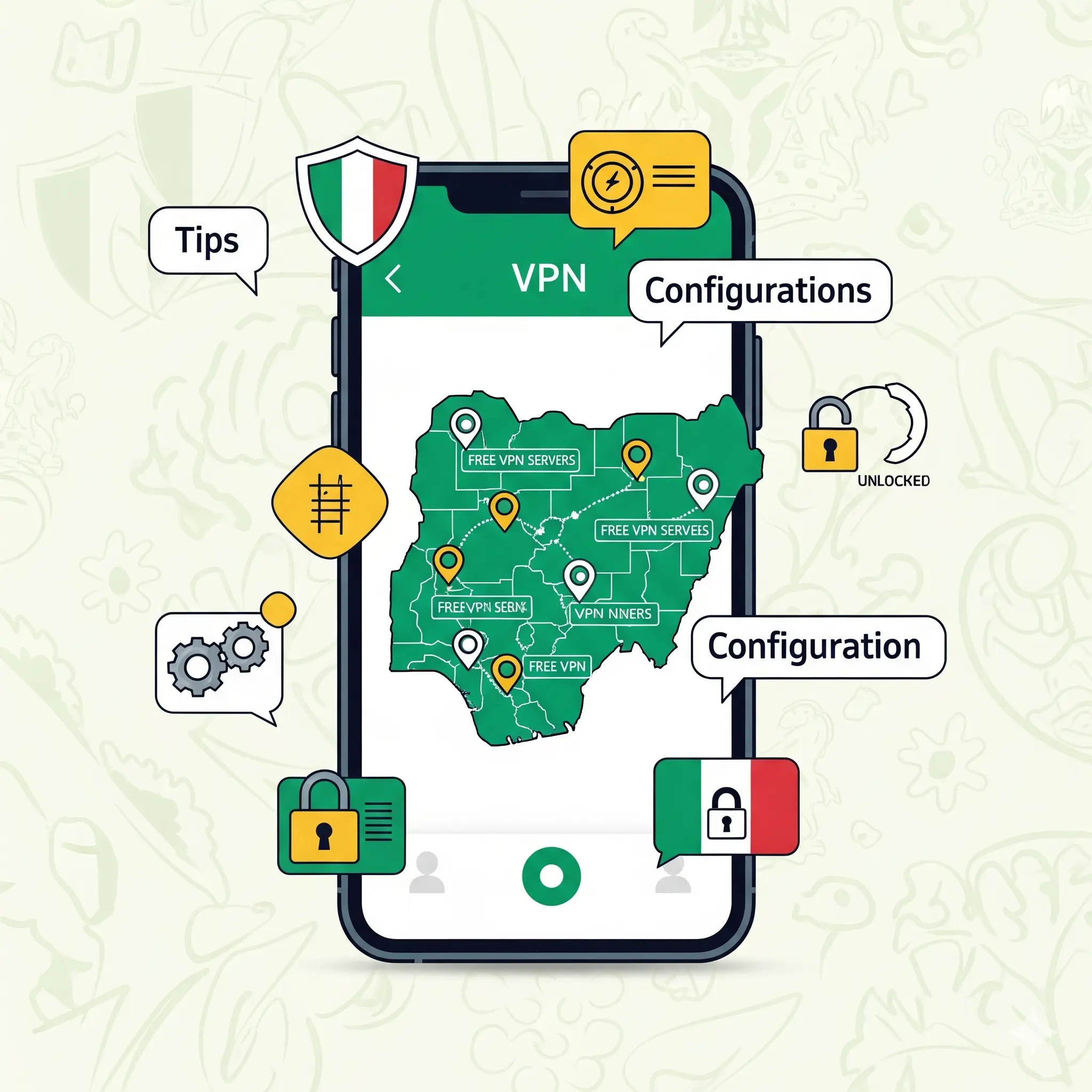 Tips and configurations for free VPN browsing in Nigeria
